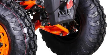 Передние и задние дисковые тормоза