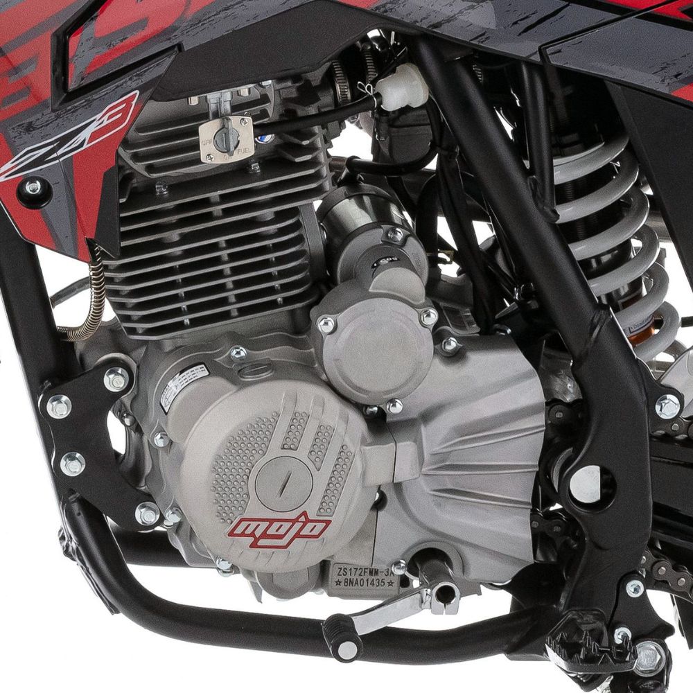 Кроссовый мотоцикл BSE Z3 21/18 Red Black