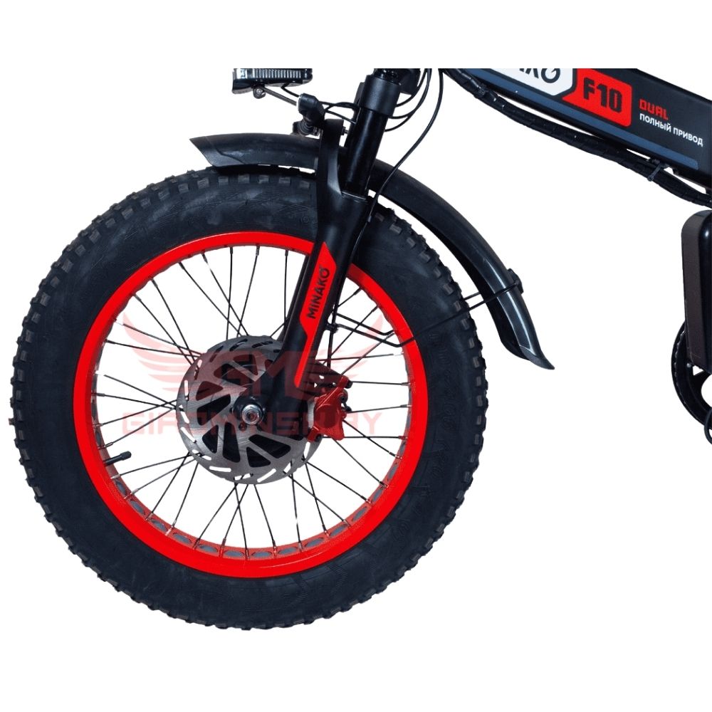 Электровелосипед Minako F10 Dual Pro