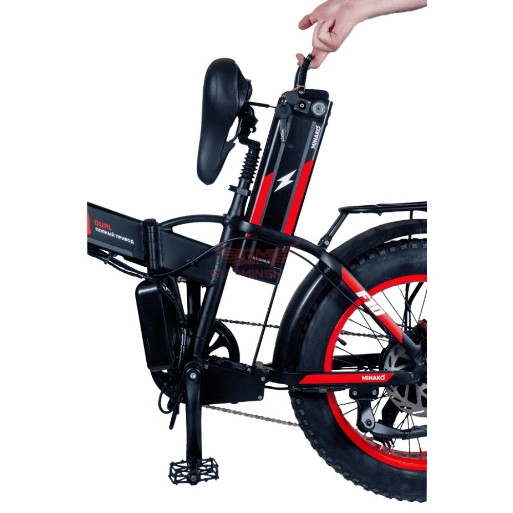 Электровелосипед Minako F10 Dual Pro