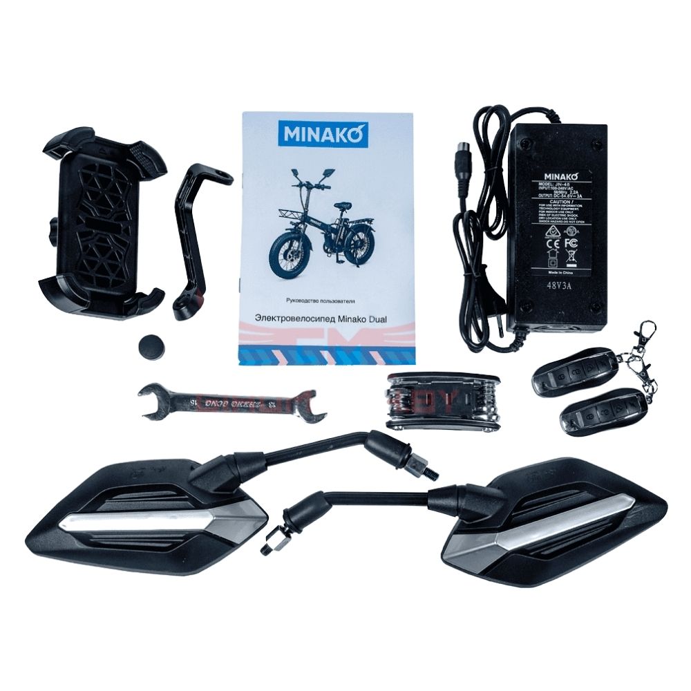 Электровелосипед Minako F10 Dual Pro