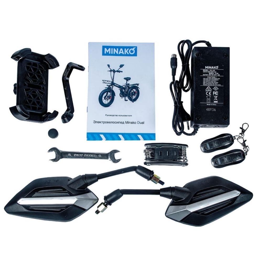 Электровелосипед Minako F11 Dual Pro