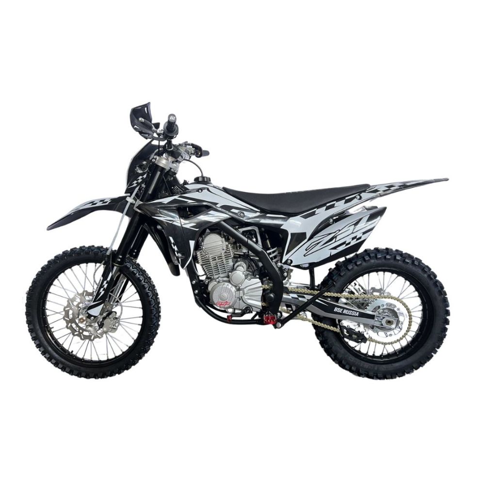 Кроссовый мотоцикл BSE Z5L White Black