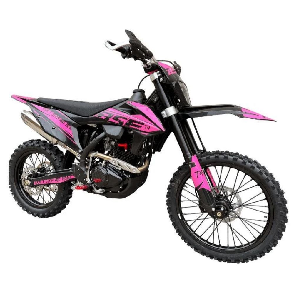 Кроссовый мотоцикл BSE T4 Pink