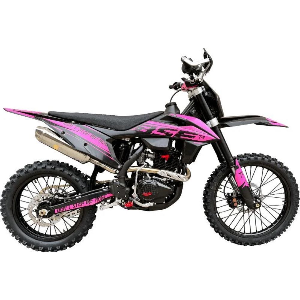 Кроссовый мотоцикл BSE T4 Pink