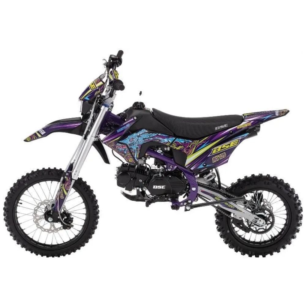 Питбайк BSE MX125 Purple Dragon