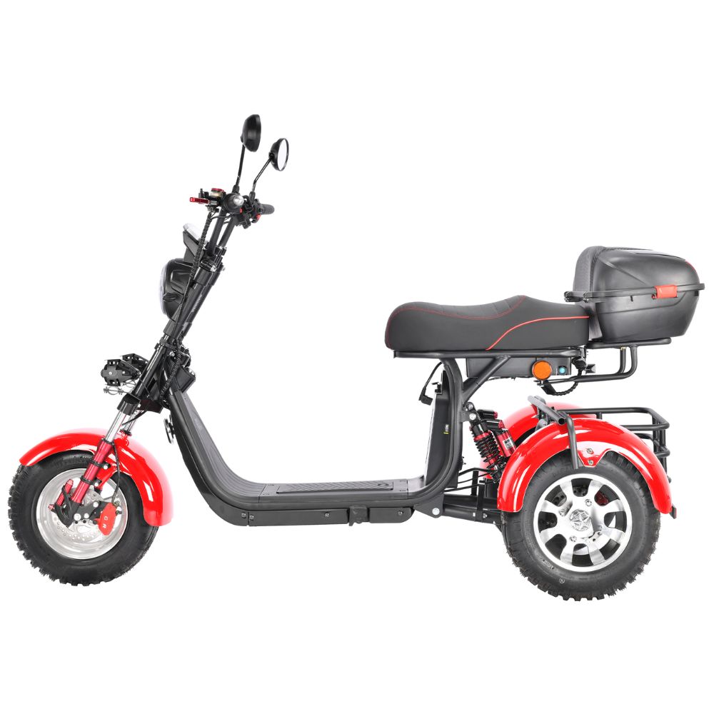 Электротрицикл WHITE SIBERIA PRO TRIKE 3000W