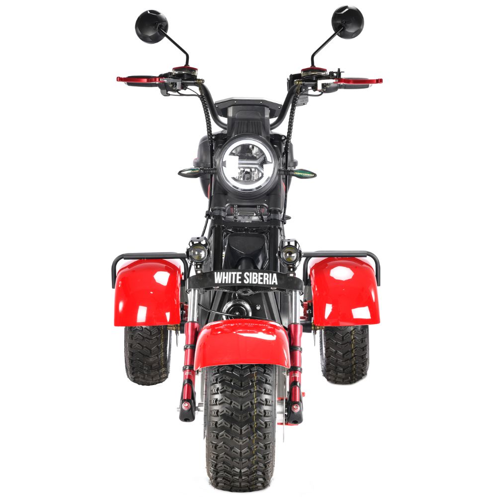 Электротрицикл WHITE SIBERIA PRO TRIKE 3000W