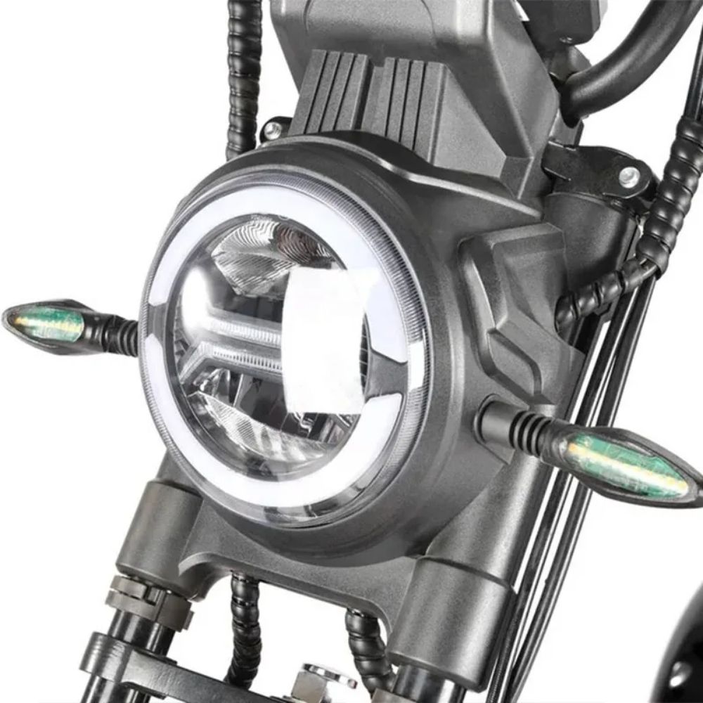 Электроскутер White Siberia PRO Trike Ikra 5000W