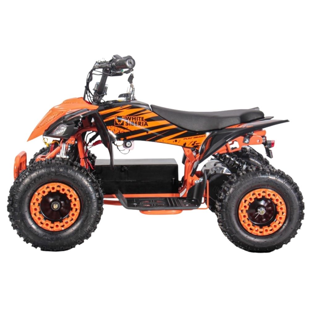 Детский электроквадроцикл White Siberia SNEG LETO R