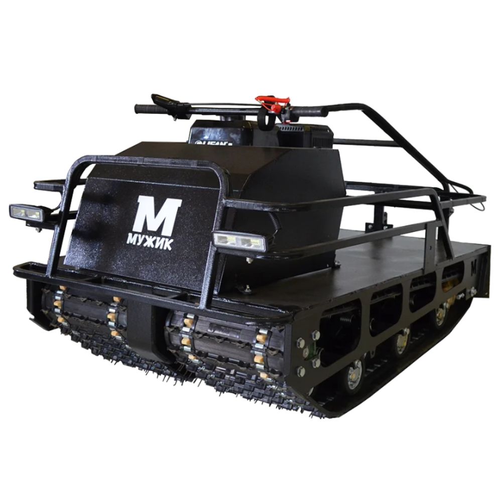Мотобуксировщик Мужик двух-гусеничный М760 15 л.с.