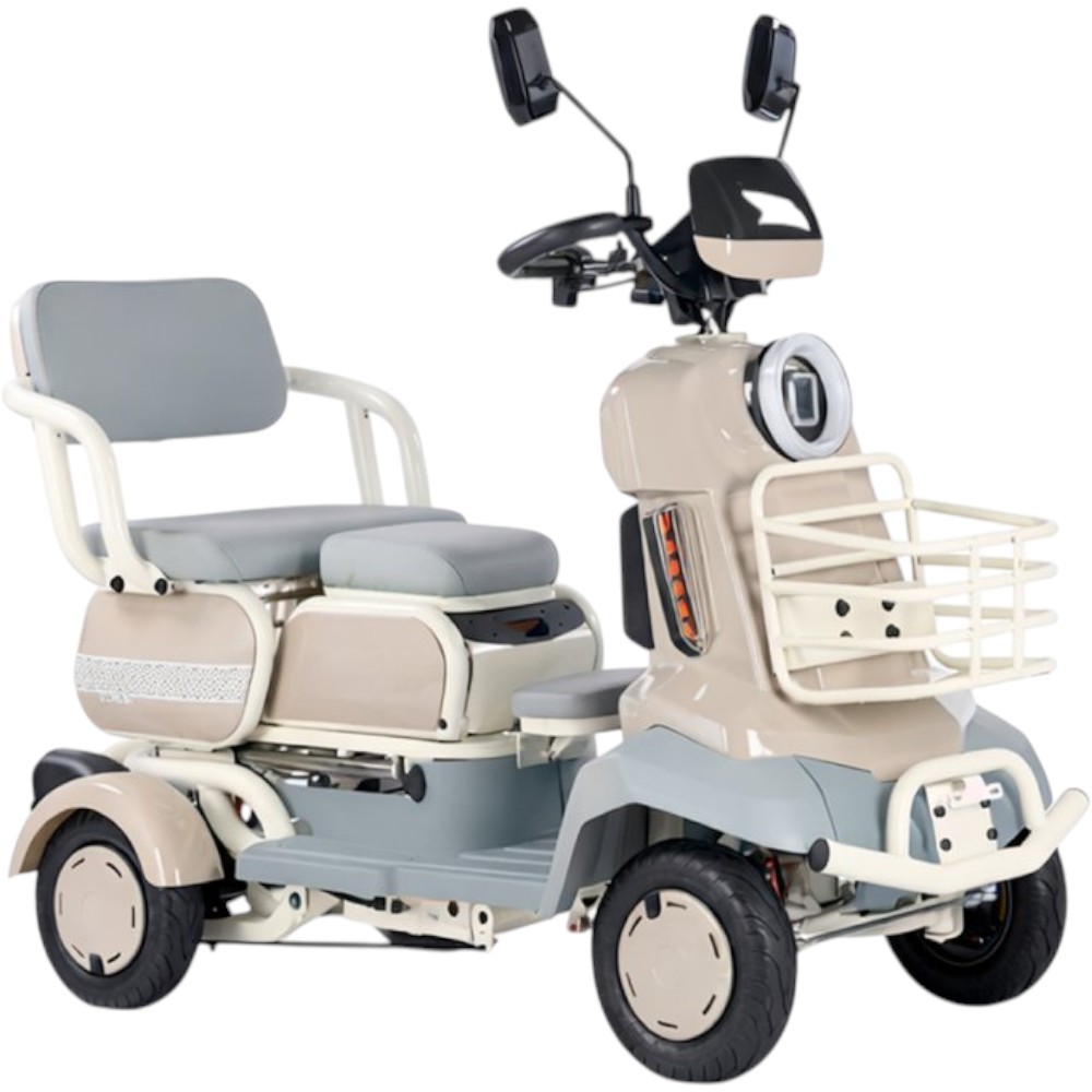 Купить электроскутер четырехколесный Rutrike Квадро