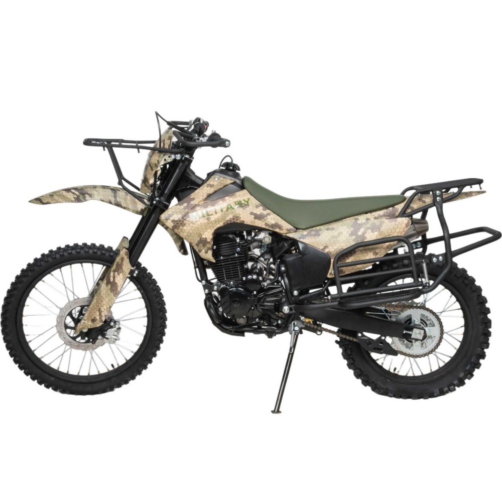 Мотоцикл Кросс Motoland 300 XR300 MILITARY (ПТС)