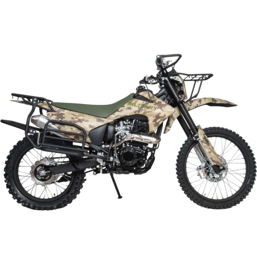 Мотоцикл Кросс Motoland 300 XR300 MILITARY (ПТС)