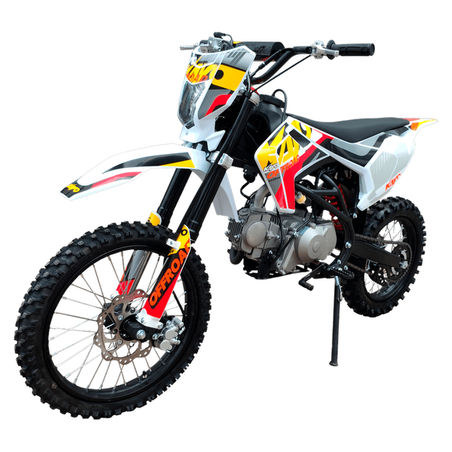 Питбайк KAYO M125EM 17/14 (механ. сцепл., эл. стартер 2026 г.)