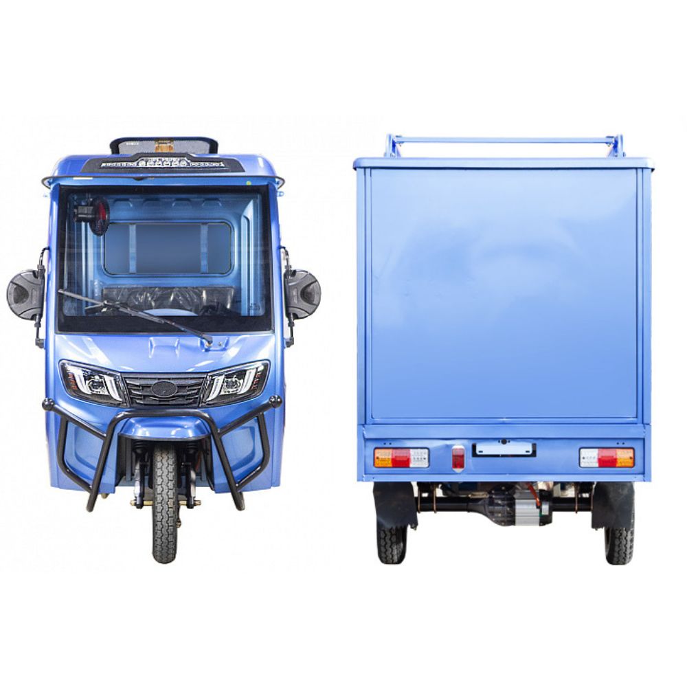 Грузовой электротрицикл Rutrike КАРГО Кабина Дуал