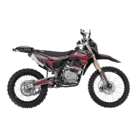 Кроссовый мотоцикл BSE Z3 21/18 Red Black