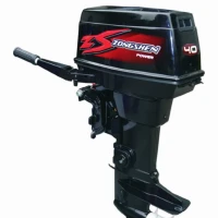 Лодочный мотор ZONGSHEN Zongshen T40 (+руль+пульт)