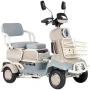 Электроскутер четырехколесный Rutrike Квадро